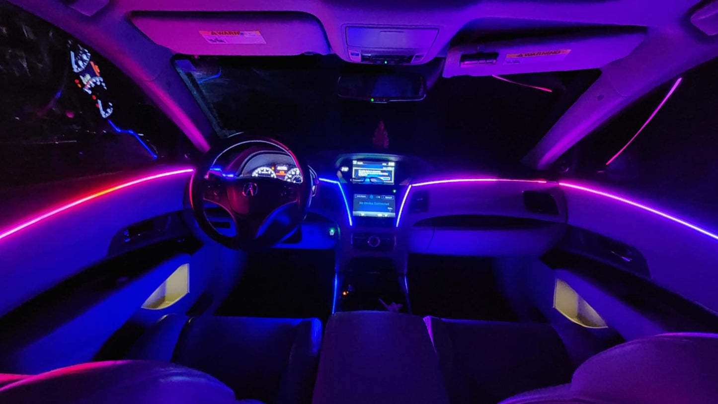 Universal Automotive Ambient Light Kit (22 in 1) SHIPPING TIME is 7-12 DAYS from the order date.