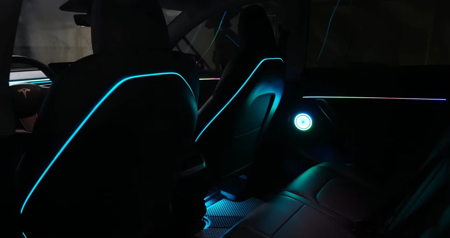 TESLA Model 3/Y Ambient Interior Light Kit (Custom Fit)