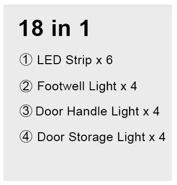 Pro Series Undercar Kit and Pro Series Ambient Interior Light Kit Universal Kit