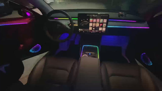 TESLA Model 3/Y Ambient Interior Light Kit (Custom Fit)